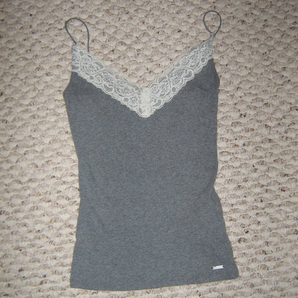 hollister lace tank